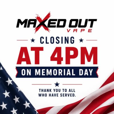 Maxed Out Vape, Dover DE • Latest News